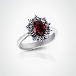 Ruby & Diamond Ring - Sunflower Grande Collection