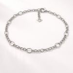 Sterling Silver Charm Necklace (44cm)